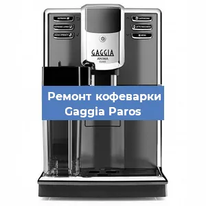 Чистка кофемашины Gaggia Paros от накипи в Челябинске
